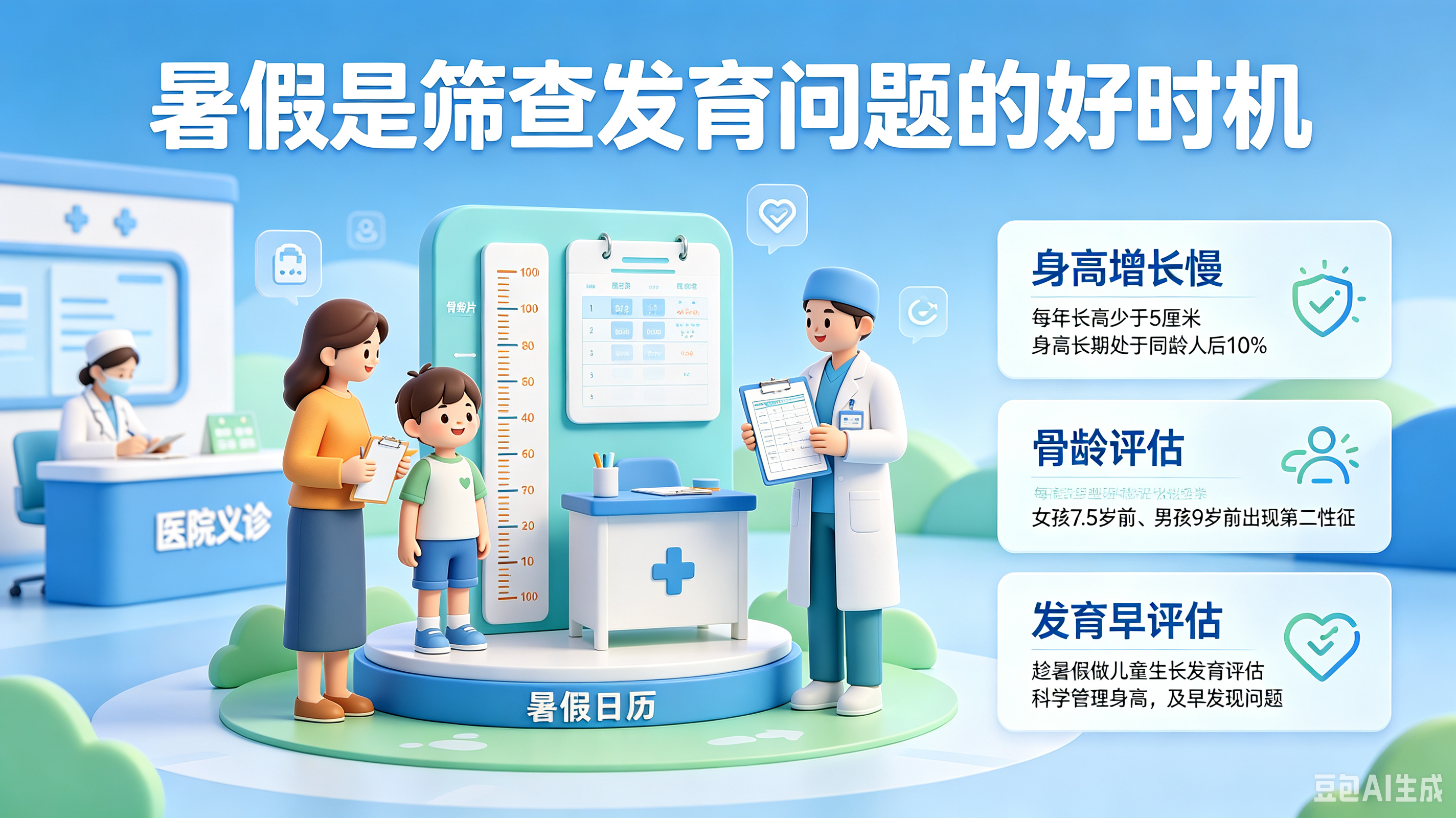 暑假是筛查发育问题的好时机，千万别错过！