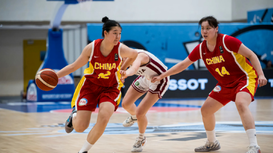 中国U17女篮挺进世界杯八强