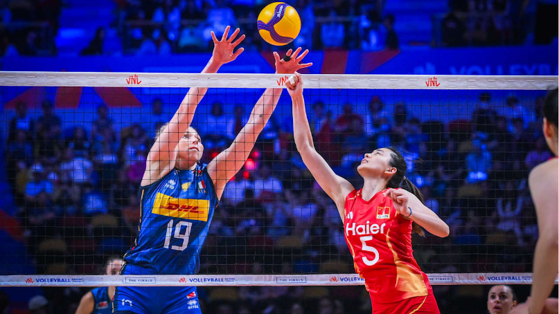 中国女排获世联赛第四名