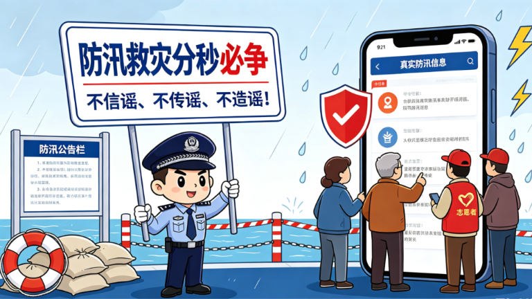 汛期来袭！这5类谣言千万别相信、别转发！