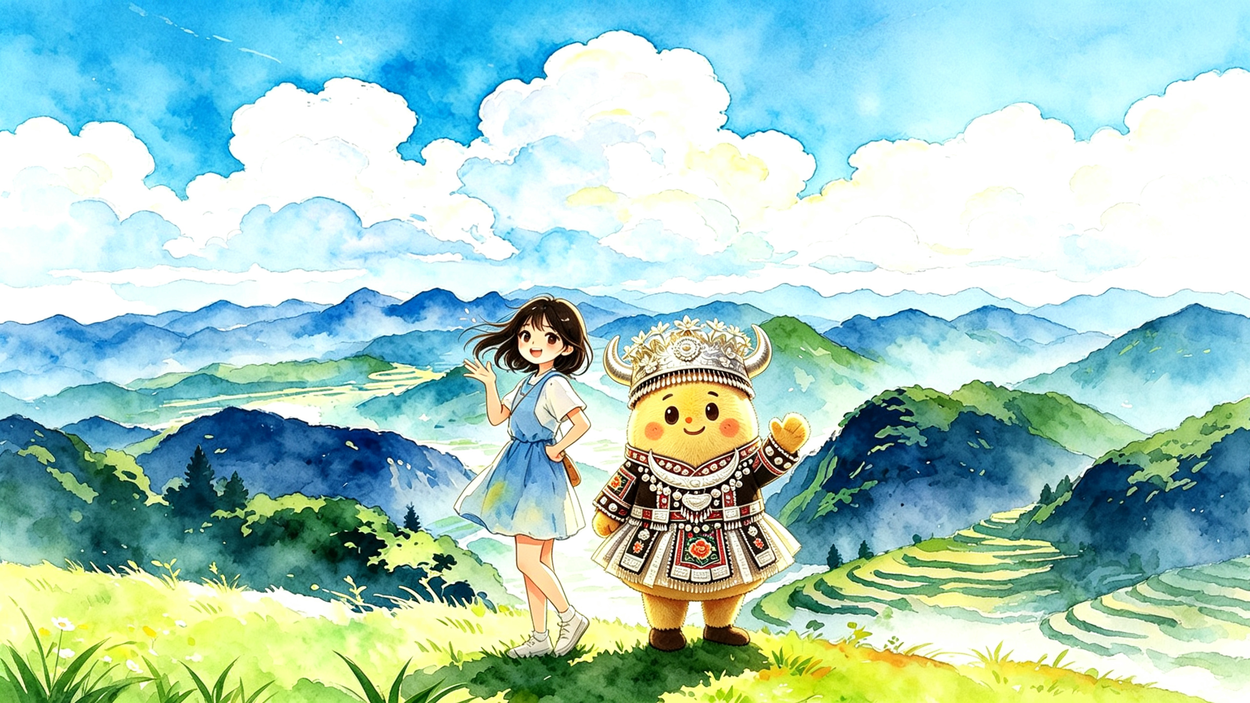  跟着洋芋仔去旅行｜23℃的贵州夏天 有风、有音乐