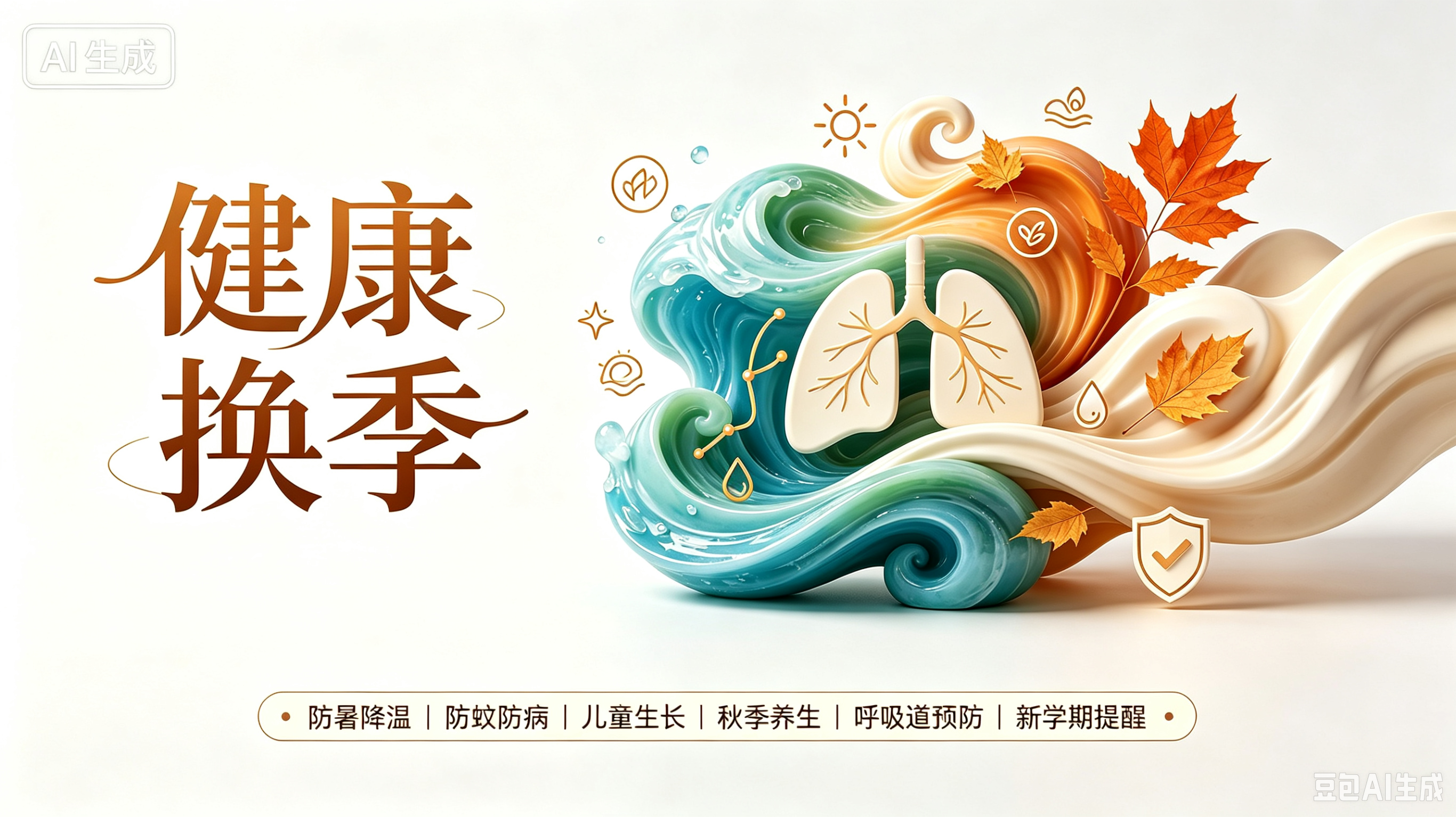 夏秋之交，健康换季