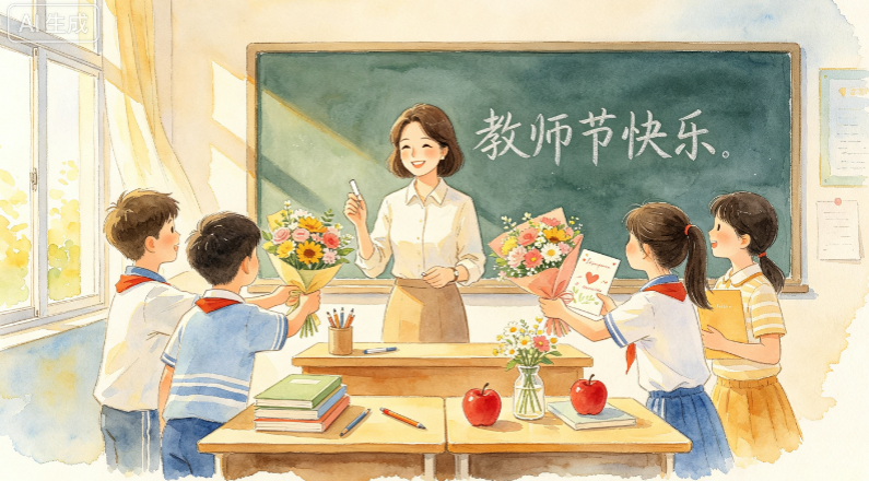 今天我们给老师们颁个奖：“语”皇大帝奖、“数”坡爱豆奖、孙“物”空 奖……