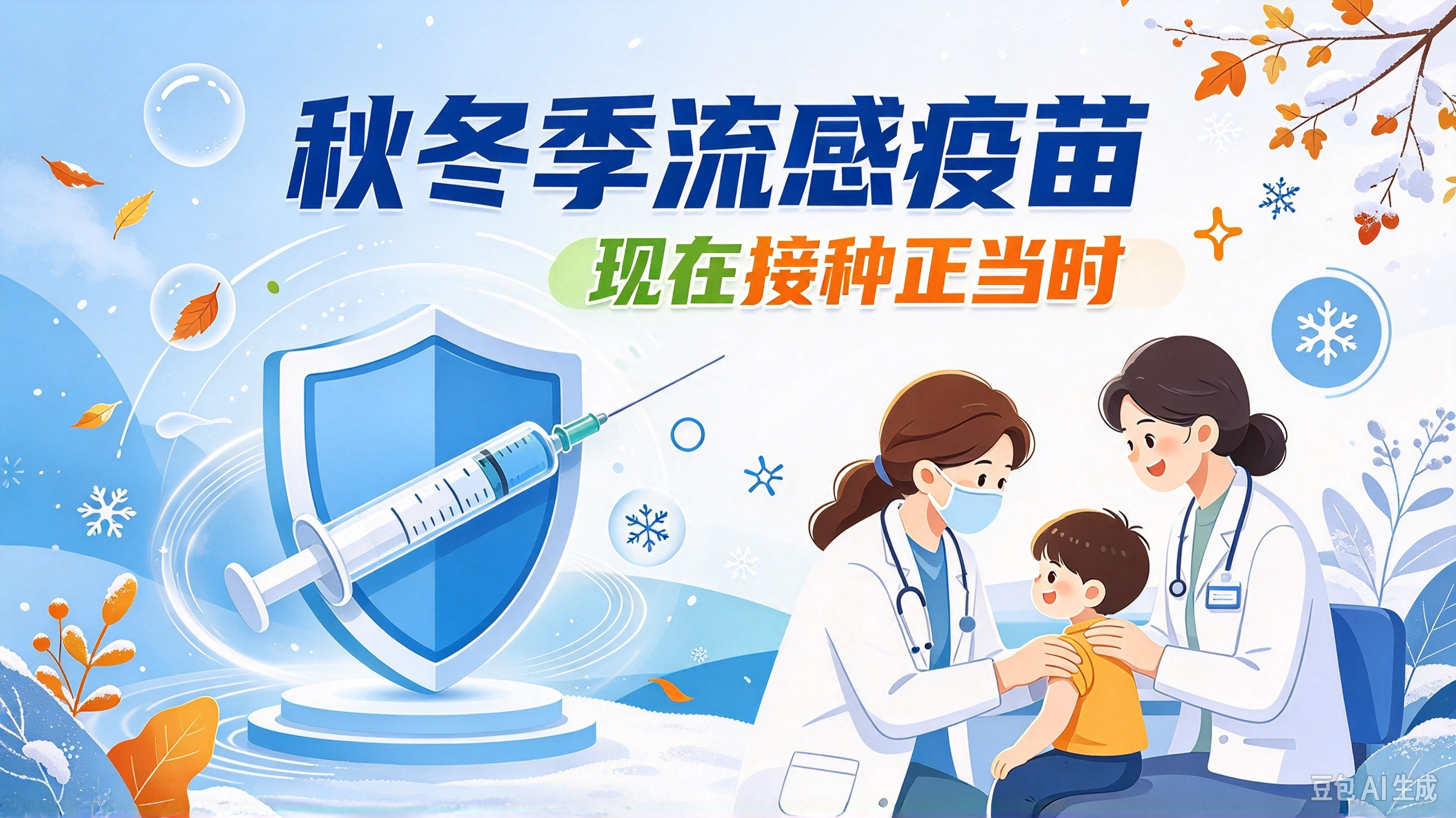 早安健康丨秋冬季流感疫苗，现在接种正当时