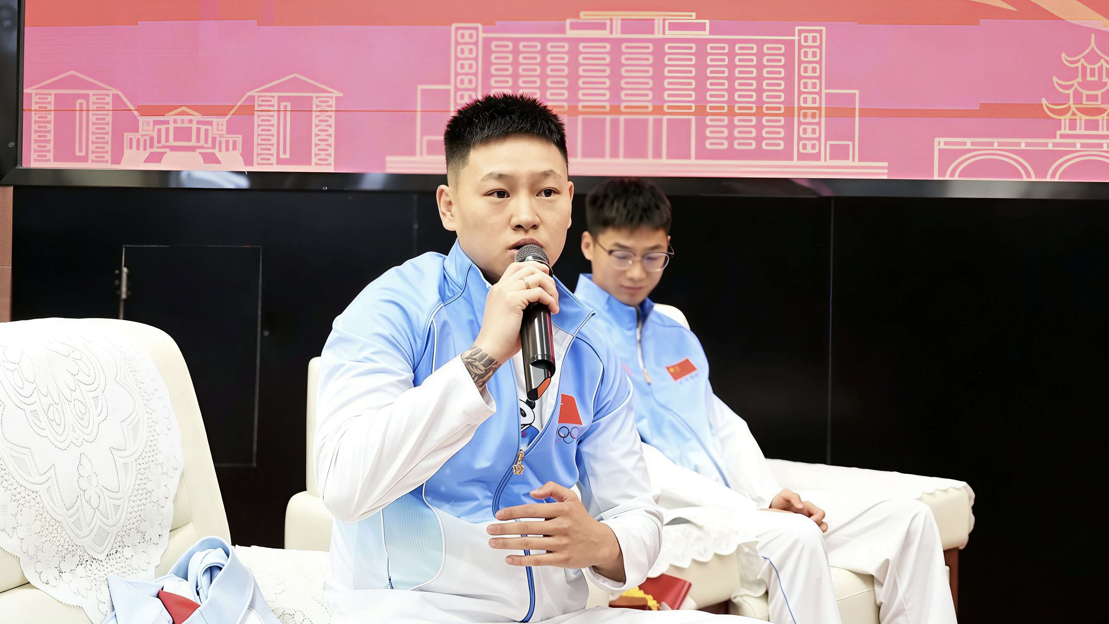 运动员发言2
